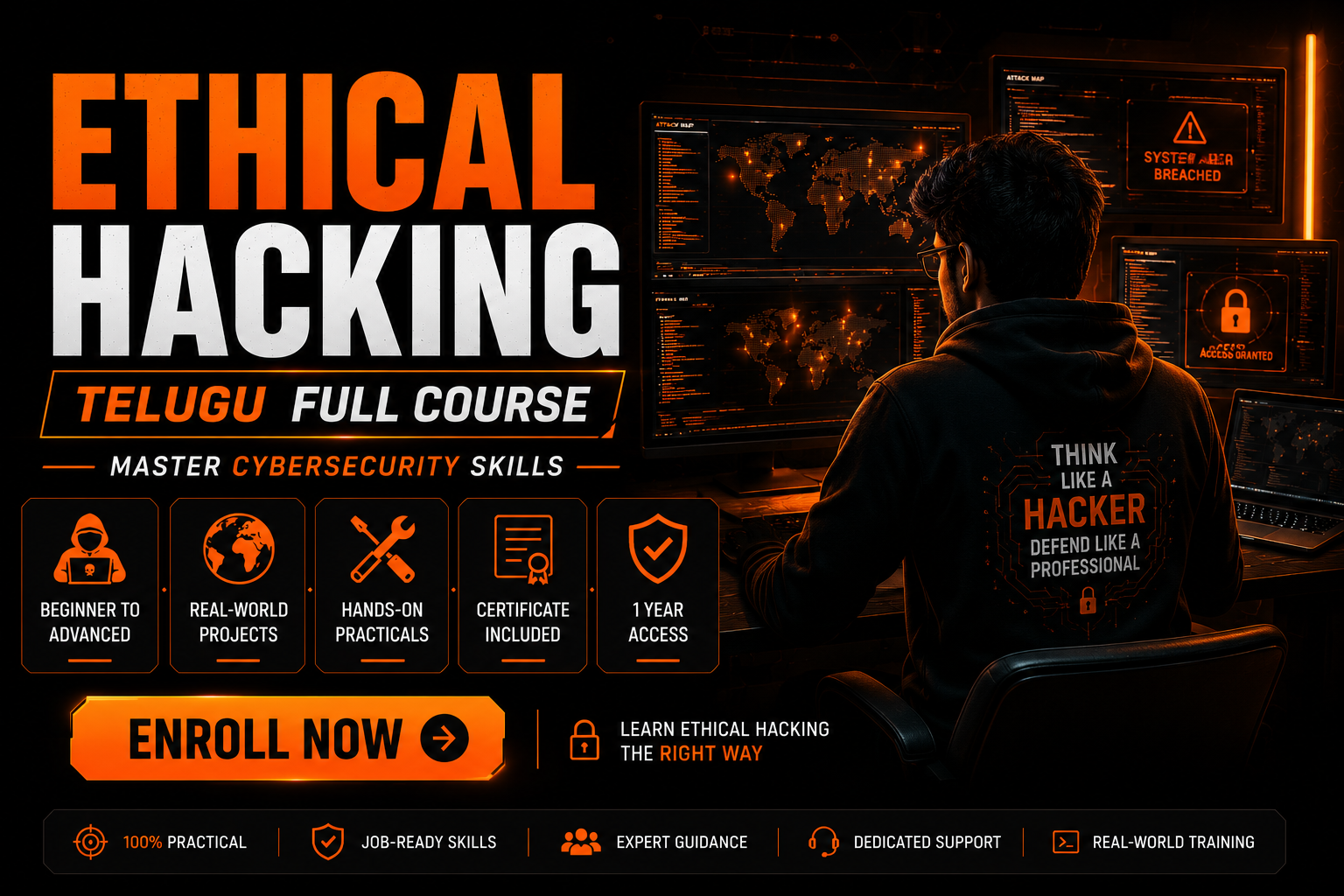 ethical hacking telugu full course