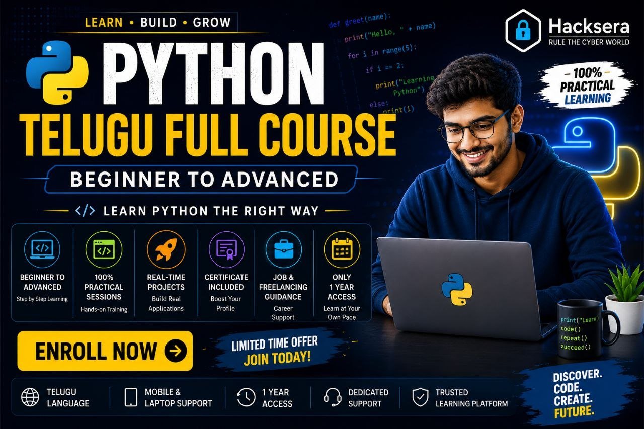 python telugu full course